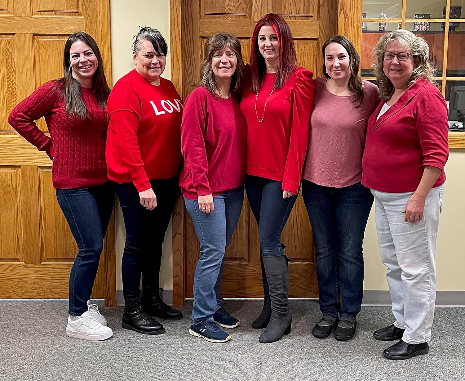 TVTFCU Goes Red for Women in February