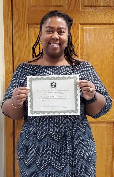 Stacey Williams Teacher Grant Recipient 2023